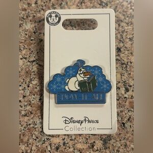 2019 Disney Frozen Olaf Snow-It-All Pin